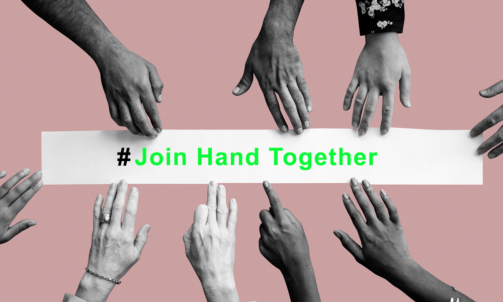 join hand together